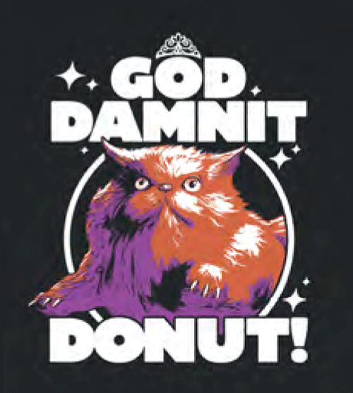 God Damn It Donut T-Shirt (image for) God Damn It Donut T-Shirt