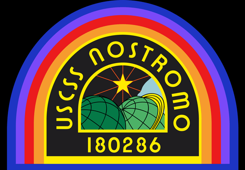 Rainbow Nostromo T-Shirt (image for) Rainbow Nostromo T-Shirt