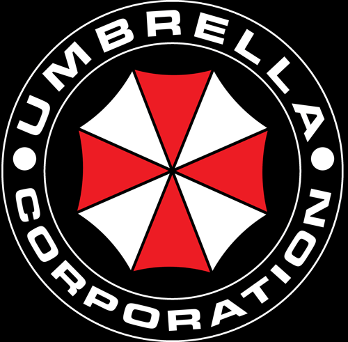 Resident Evil Umbrella Circle T-Shirt (image for) Resident Evil Umbrella Circle T-Shirt